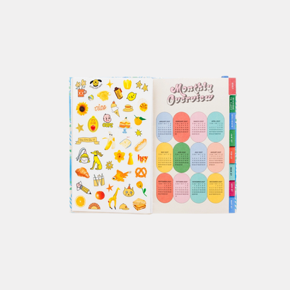 Blue Floral 2027 Planner
