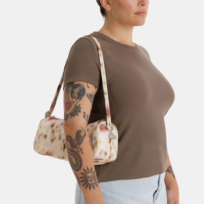Abstract Floral Nylon Loaf Bag