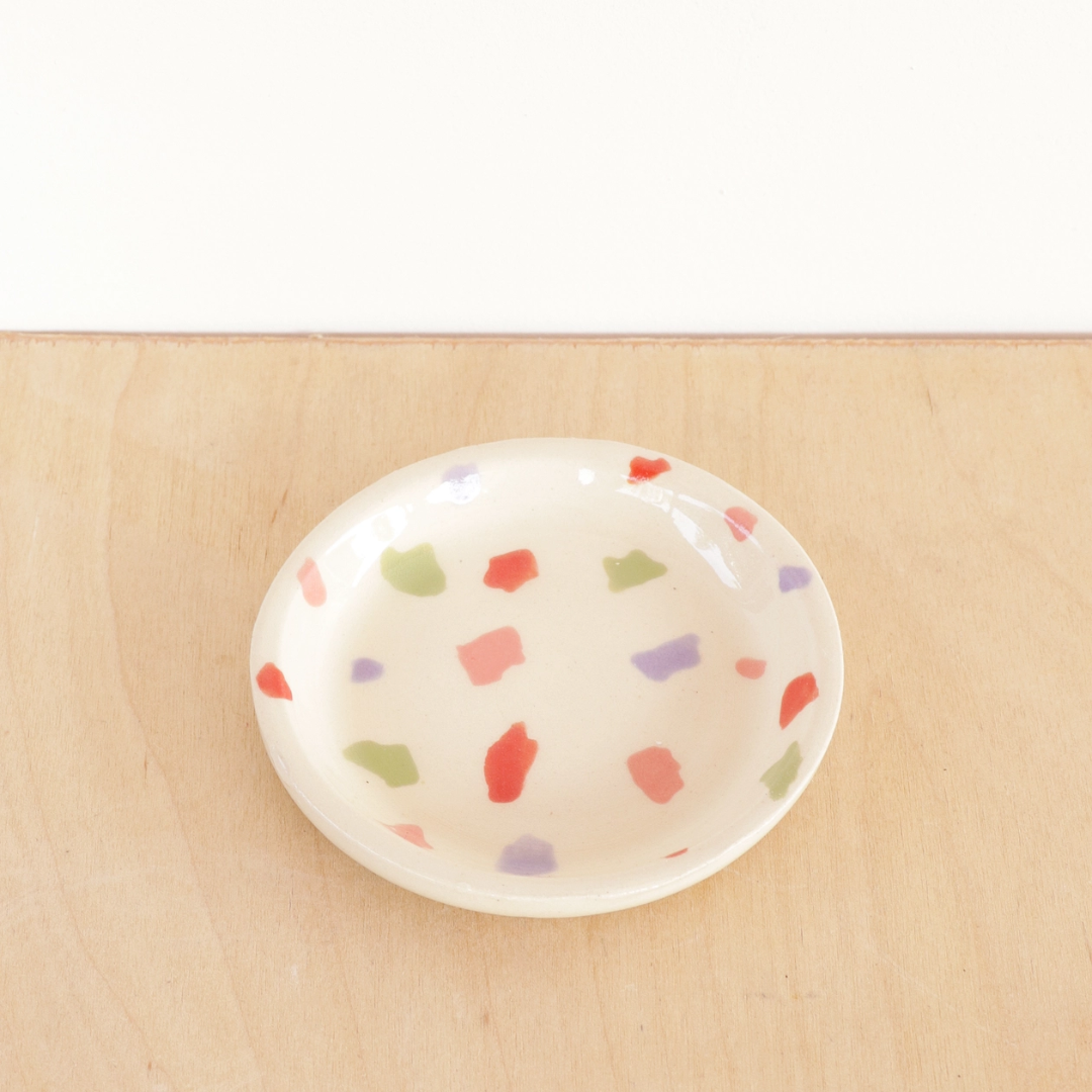 Speckled Small Ceramic Dish