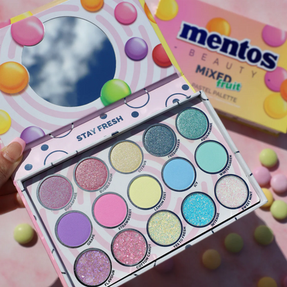 Mentos Mixed Fruit Pastel Eyeshadow Palette