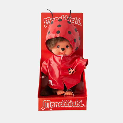 Monchhichi Ladybug Raincoat Plushie