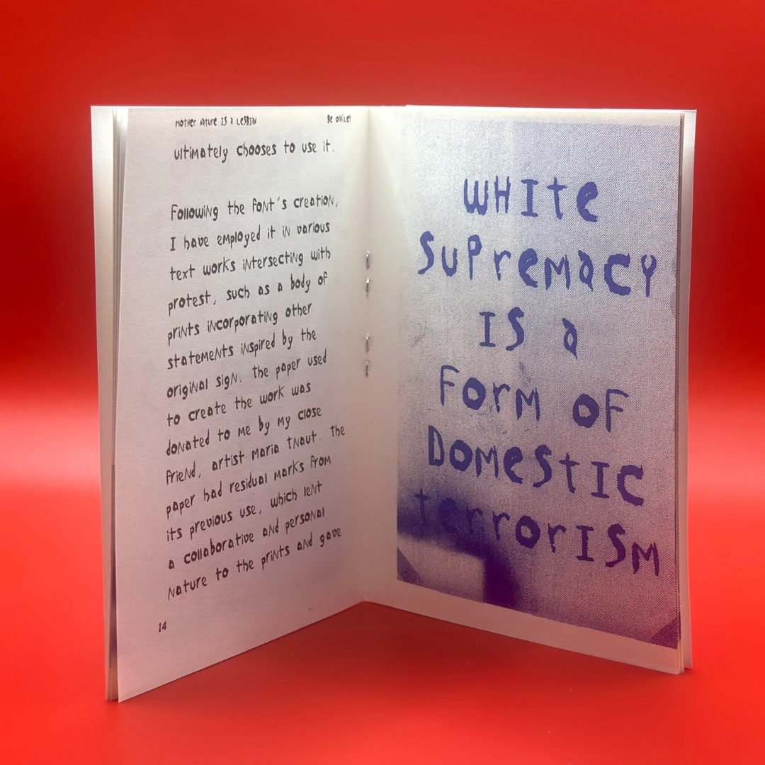 Mother Nature is a Lesbian, an Exploration Zine