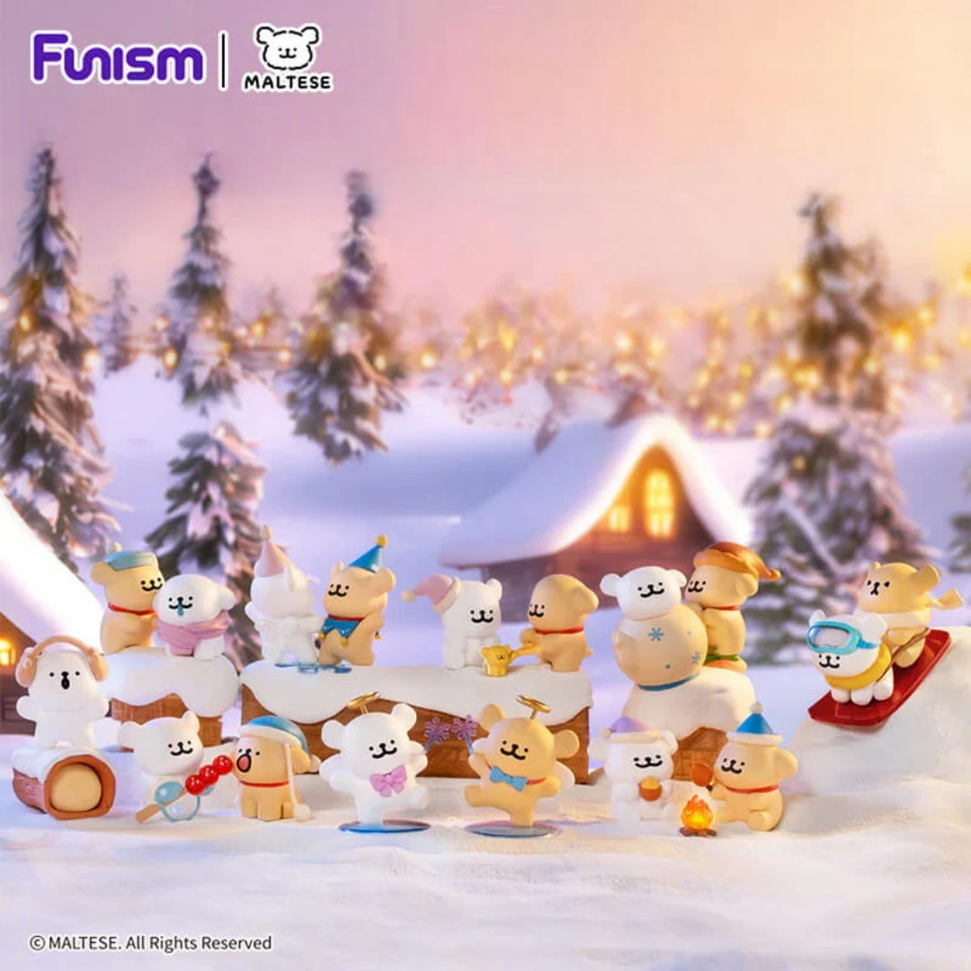 Funism Maltese Cuddly Moments Blind Box