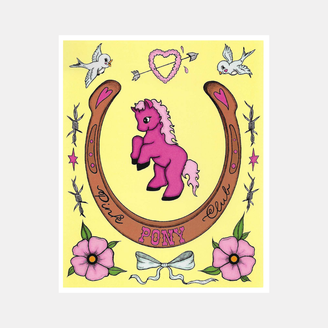 Pink Pony Club Print