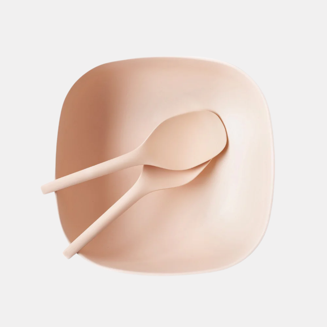 Large Blush Salad Bowl