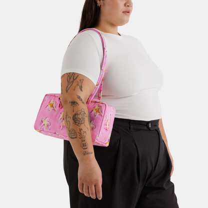Dancing Star Small Nylon Bowler Bag