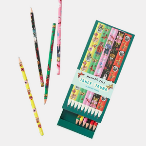 Fancy Fauna Pencil Set