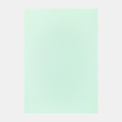 Green A5 Dot Grid Paper Pad