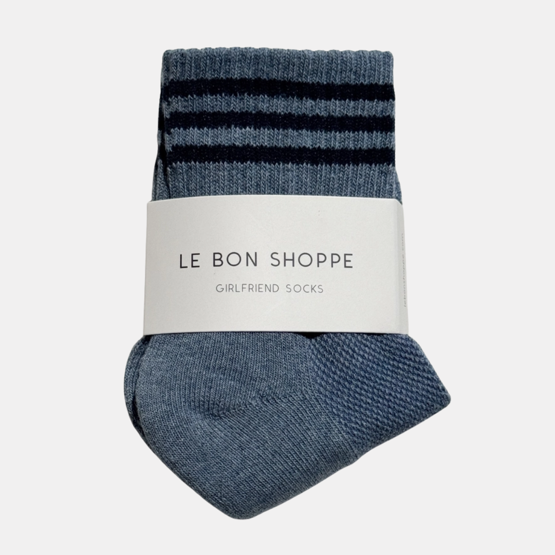 Indigo Girlfriend Socks