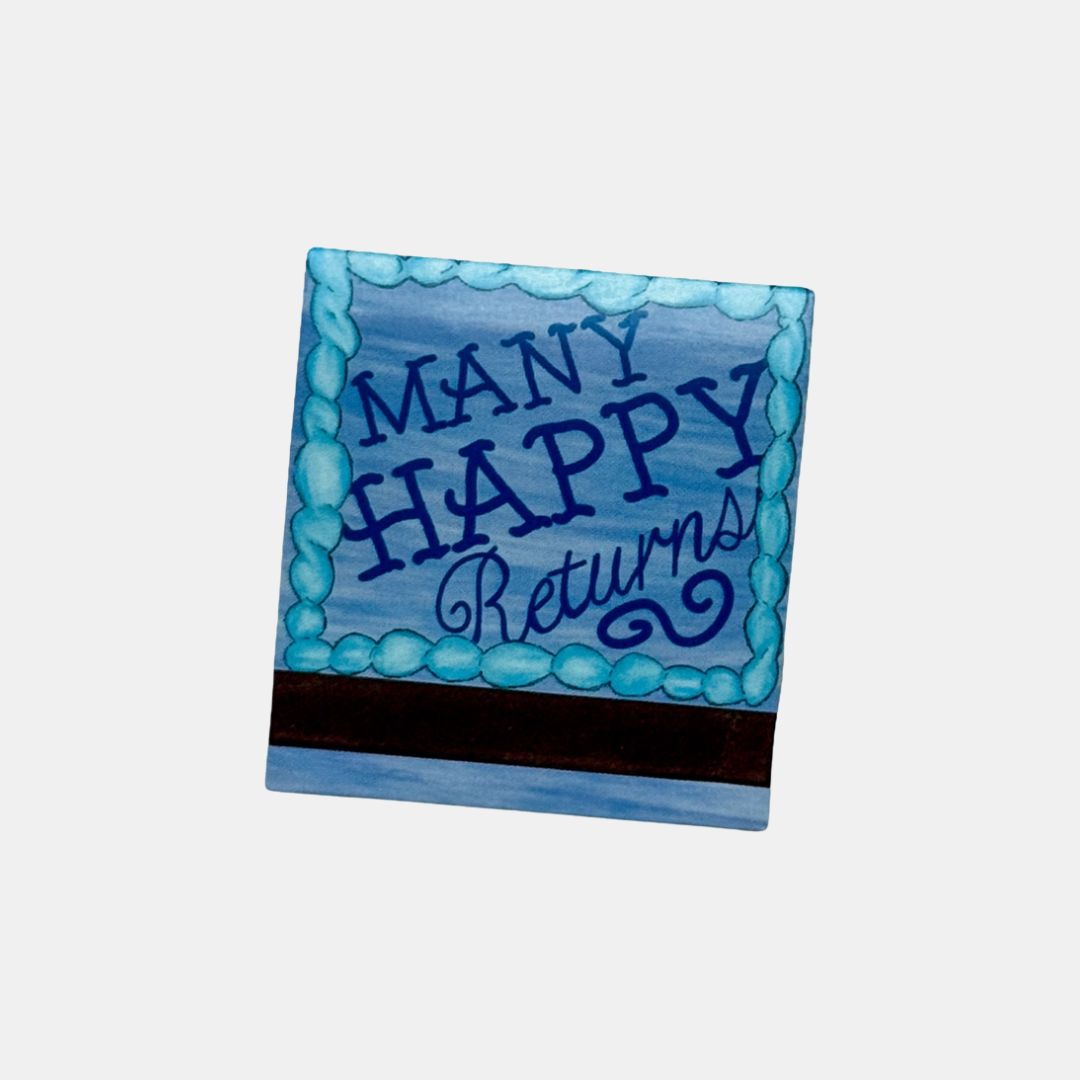 Birthday Cake Matchbook