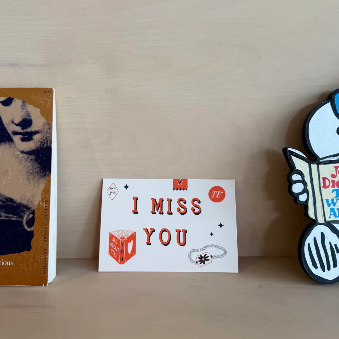 I Miss You Postcard