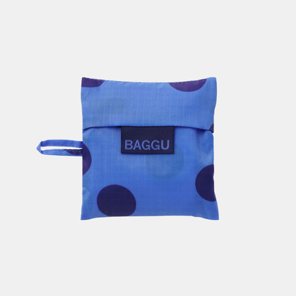 Blue Polka Dot Baby Baggu