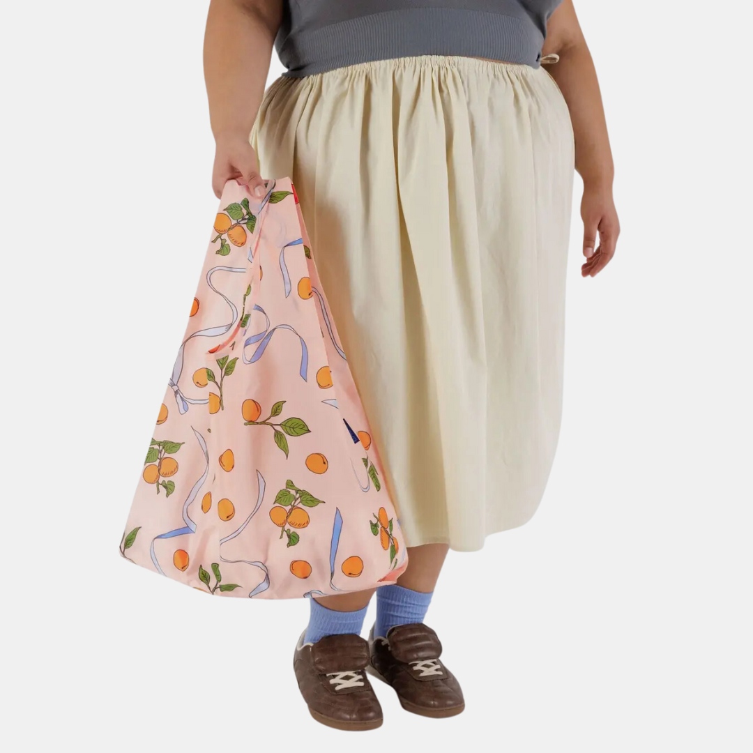 Apricots + Ribbons Standard Baggu