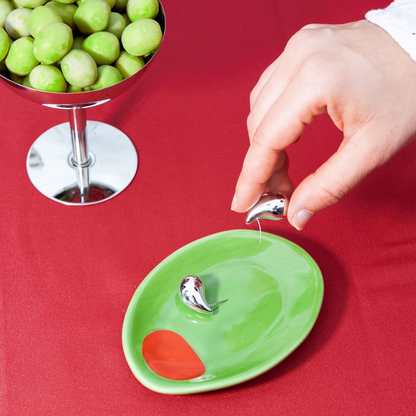 Olive Trinket Tray