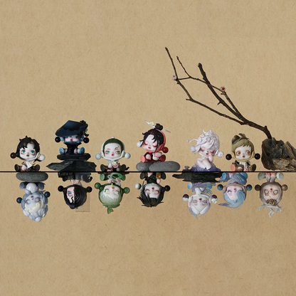 Skullpanda The Ink Plum Blossom Series Blind Box