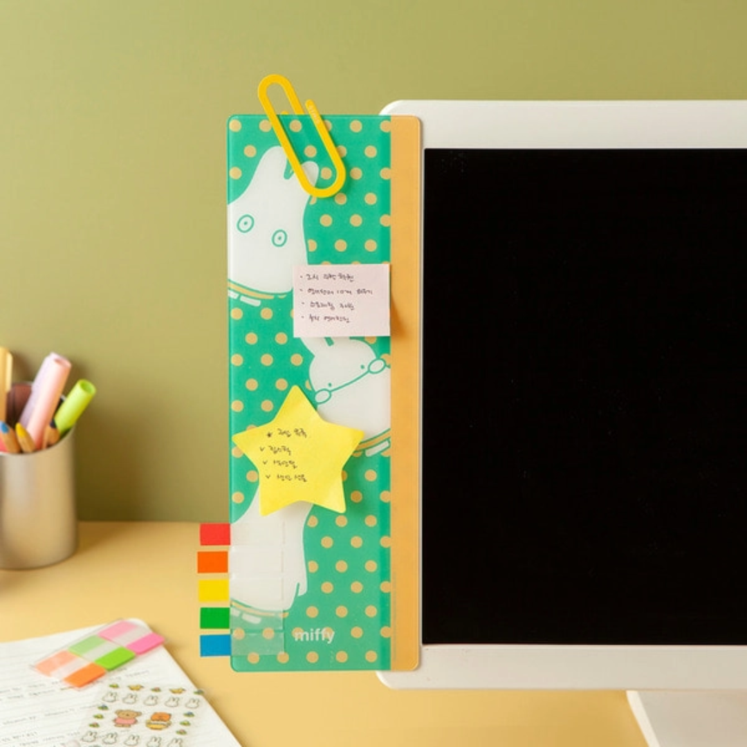 Green Miffy Monitor Memo Board
