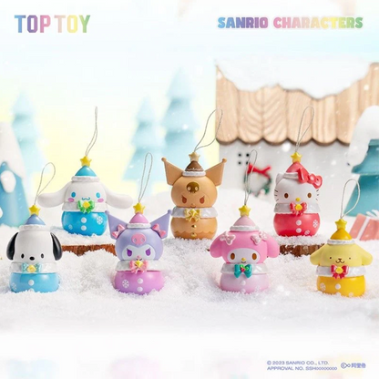 TOPTOY Sanrio Characters Winter Water Sound Bell Blind Box