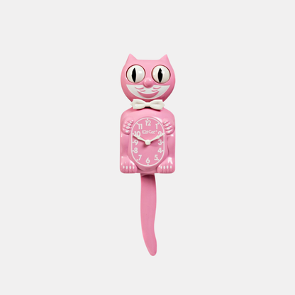 Pink Satin Kit-Cat Klock