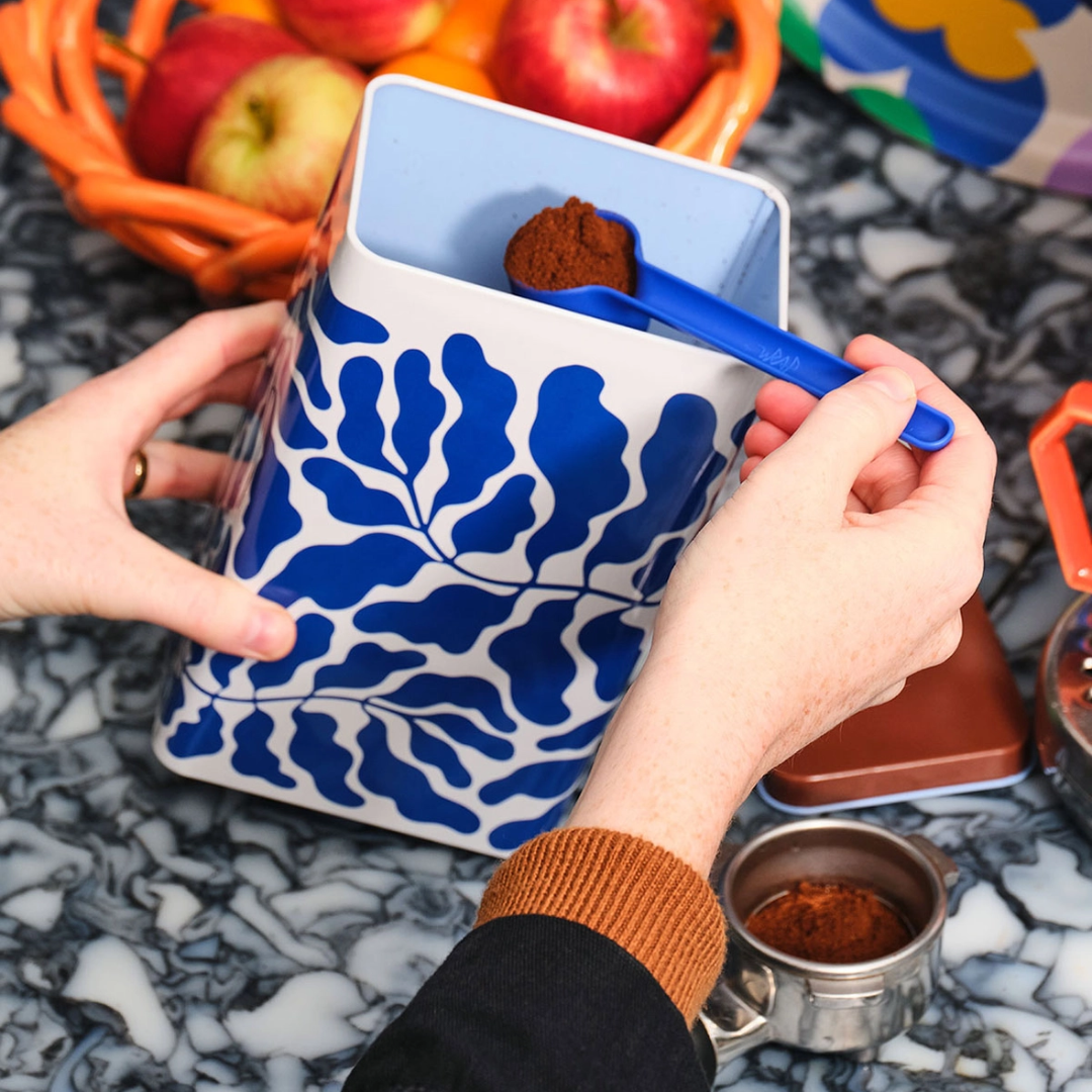 Leaves Kitchen Storage Tin