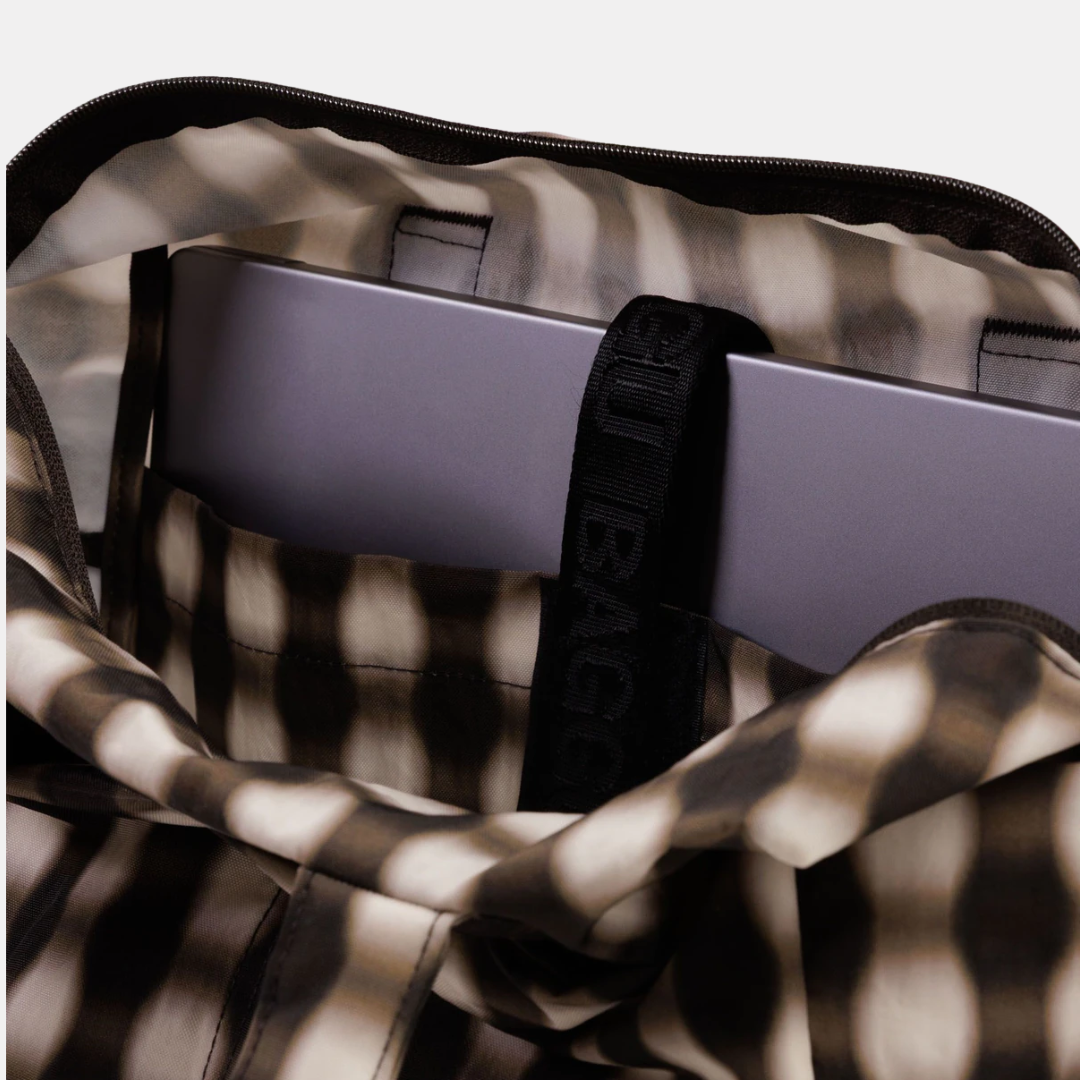Blurred Gingham Everyday Cloud Bag
