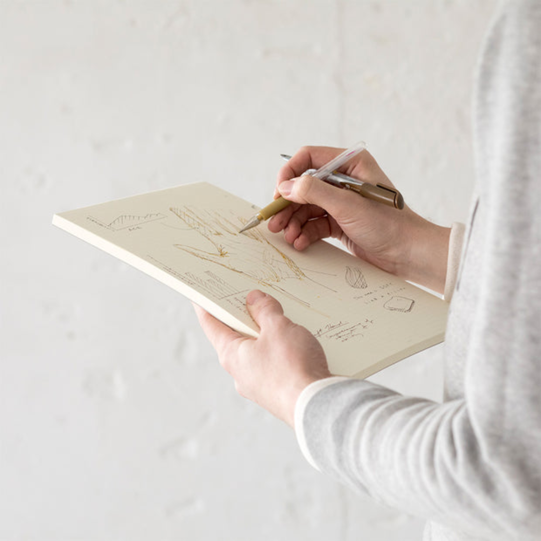 MD A4 Grid Notepad
