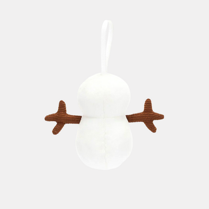 Festive Folly Snowman Ornament