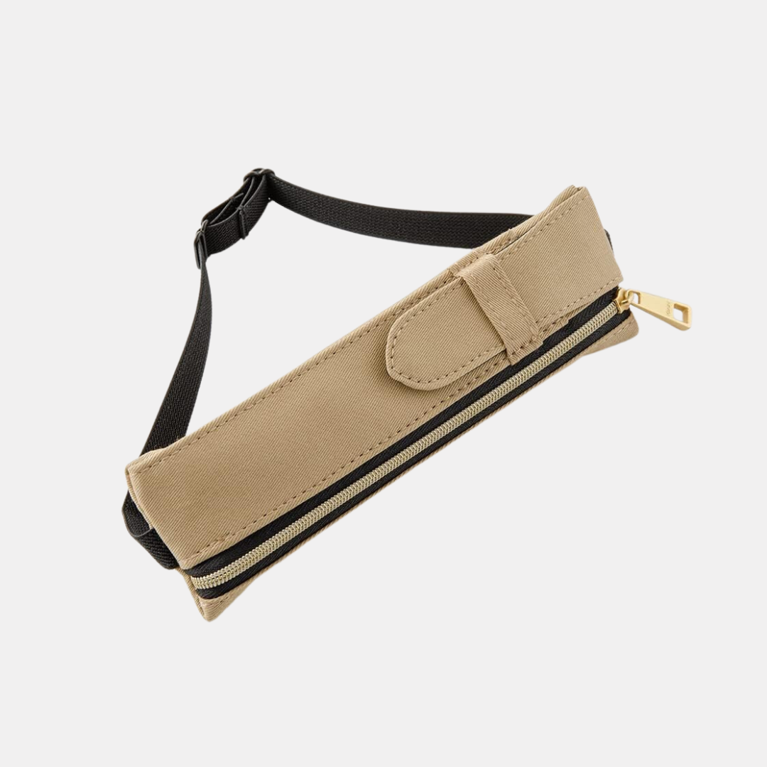 Beige Book Band Pen Case