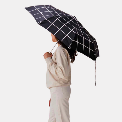 Black Grid Original Duckhead Umbrella