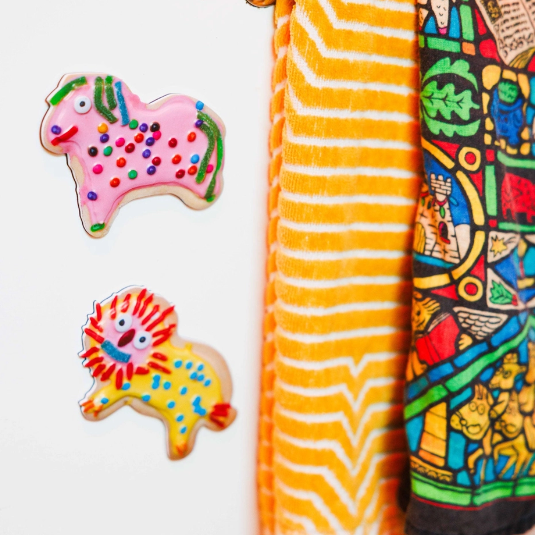 Weird Horse Cookie Magnet