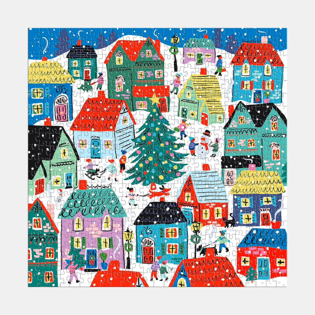 Christmas In The Village Puzzle