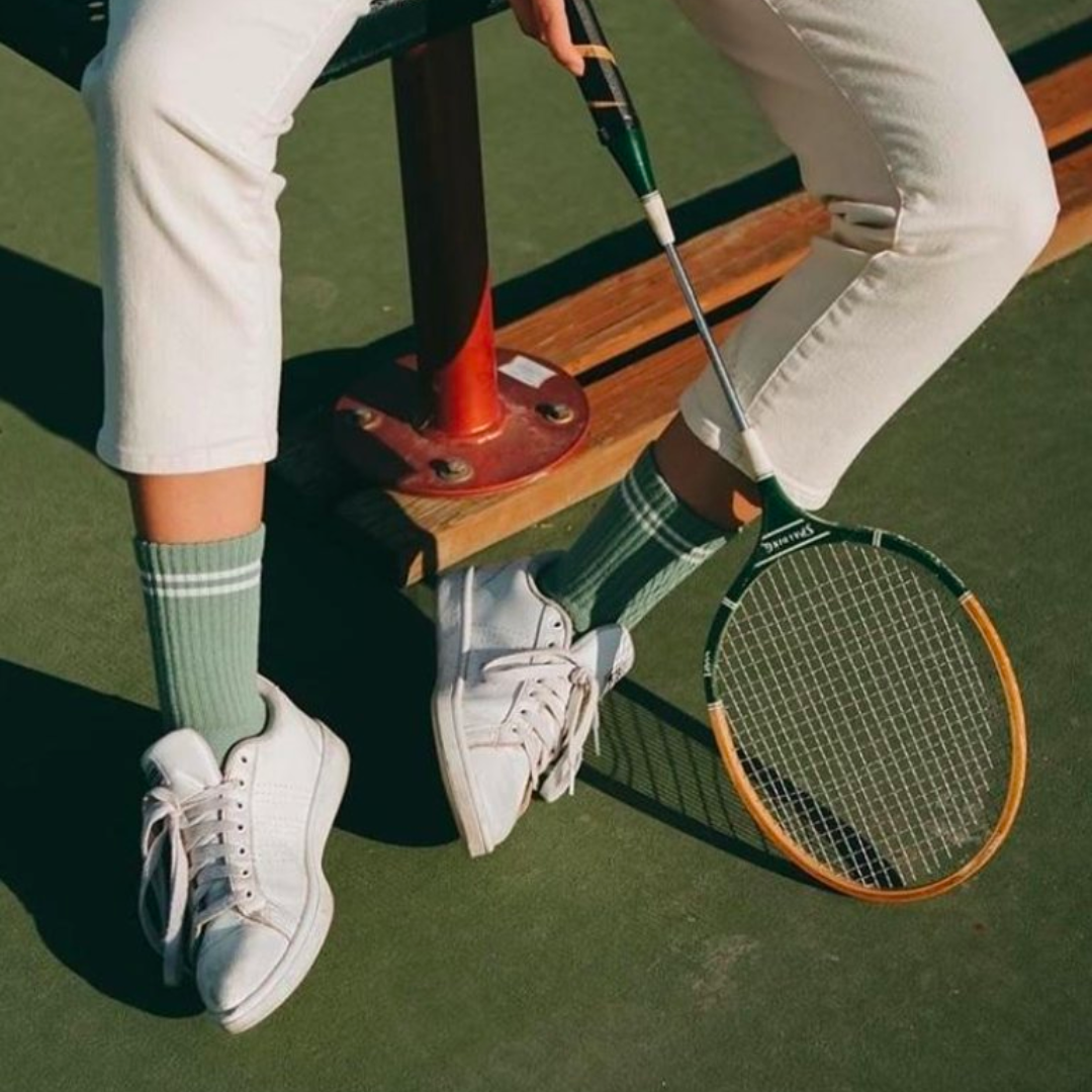 Moss Boyfriend Socks