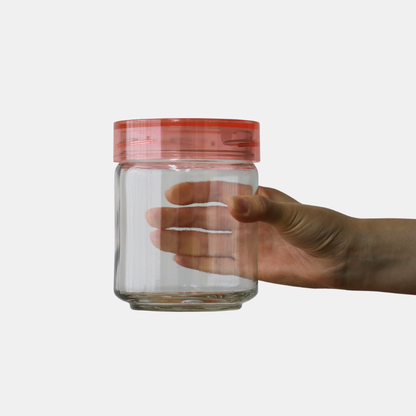 Aderia Medium Glass Storage Jar