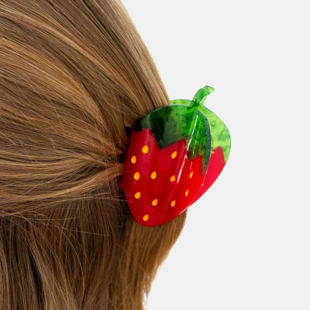 Strawberry Midi Hair Claw