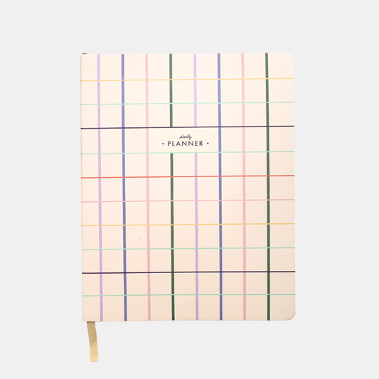 Rainbow Grid Undated Daily Planner