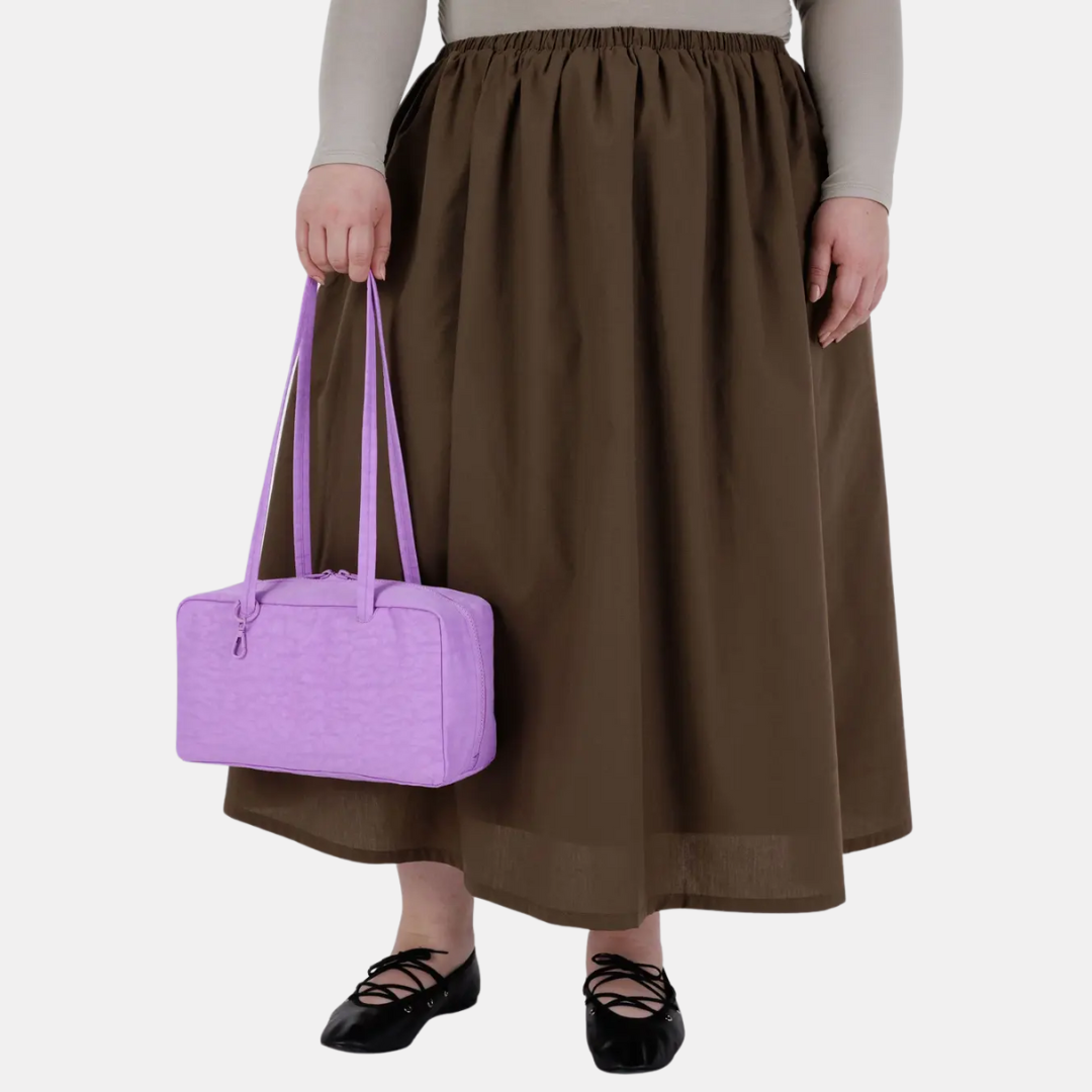 Rose Small Nylon Bowler Bag