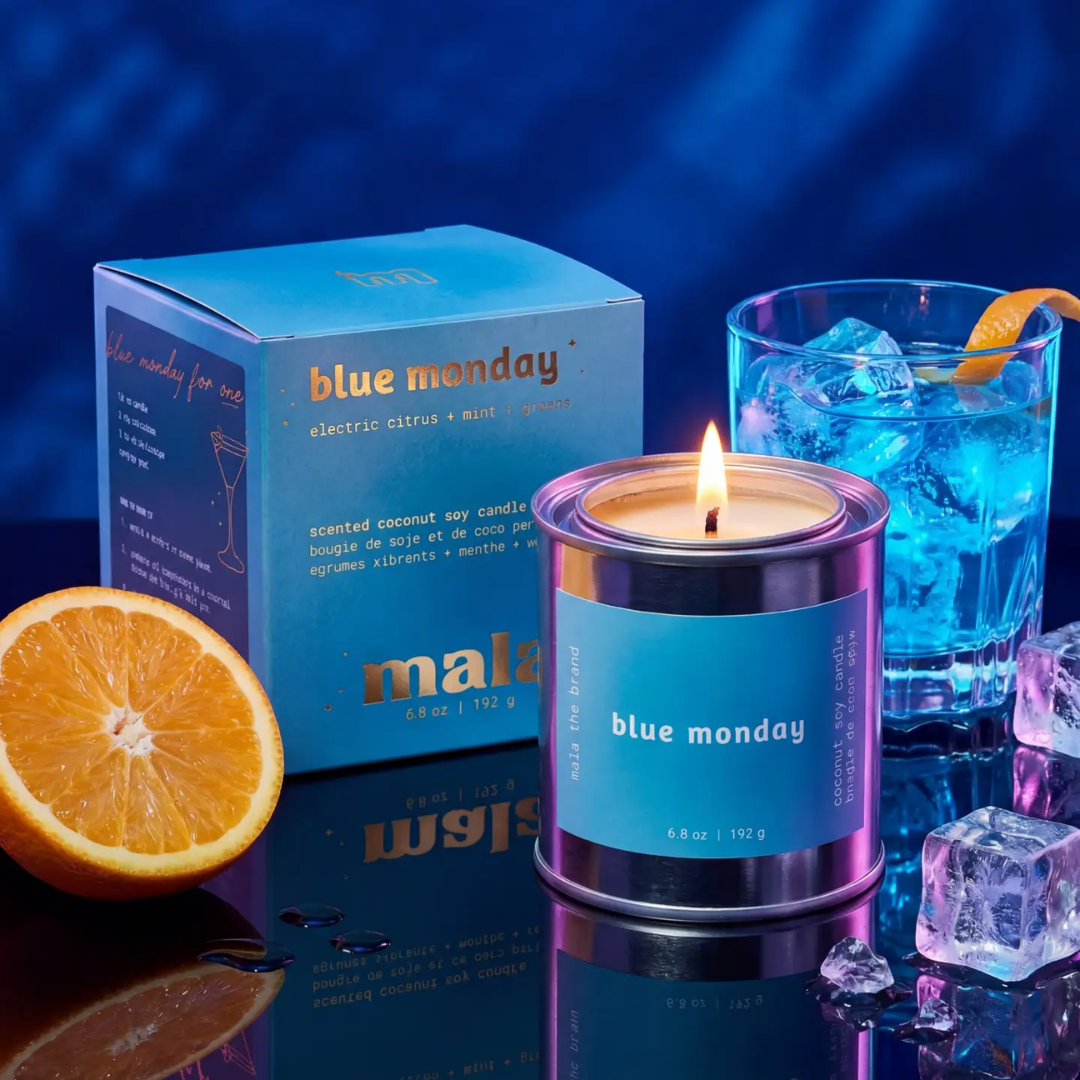 Blue Monday Soy Candle