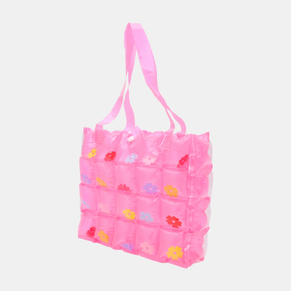 Pink Bubble Tote Bag