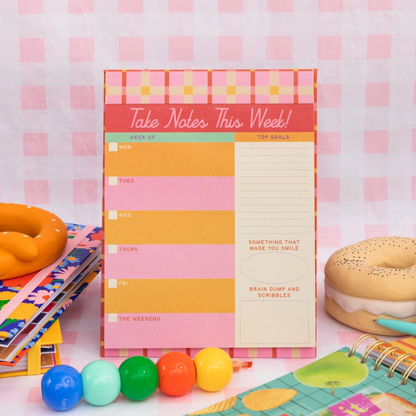 Take Notes This Week Planner Pad