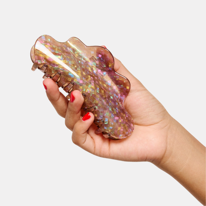 Hazel Sparkle Nimbus Hair Claw