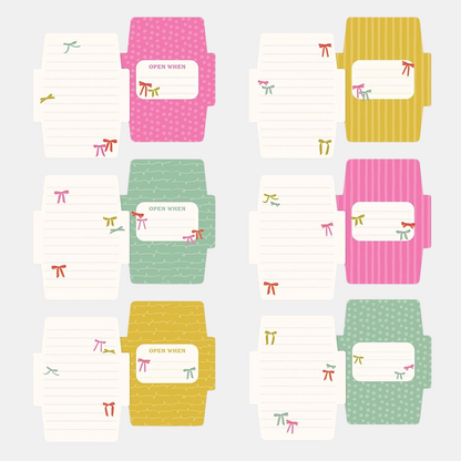 Bows Mini Memo Set