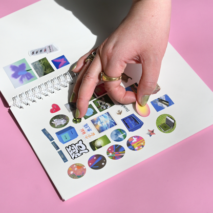 Reusable Sticker Collecting Book