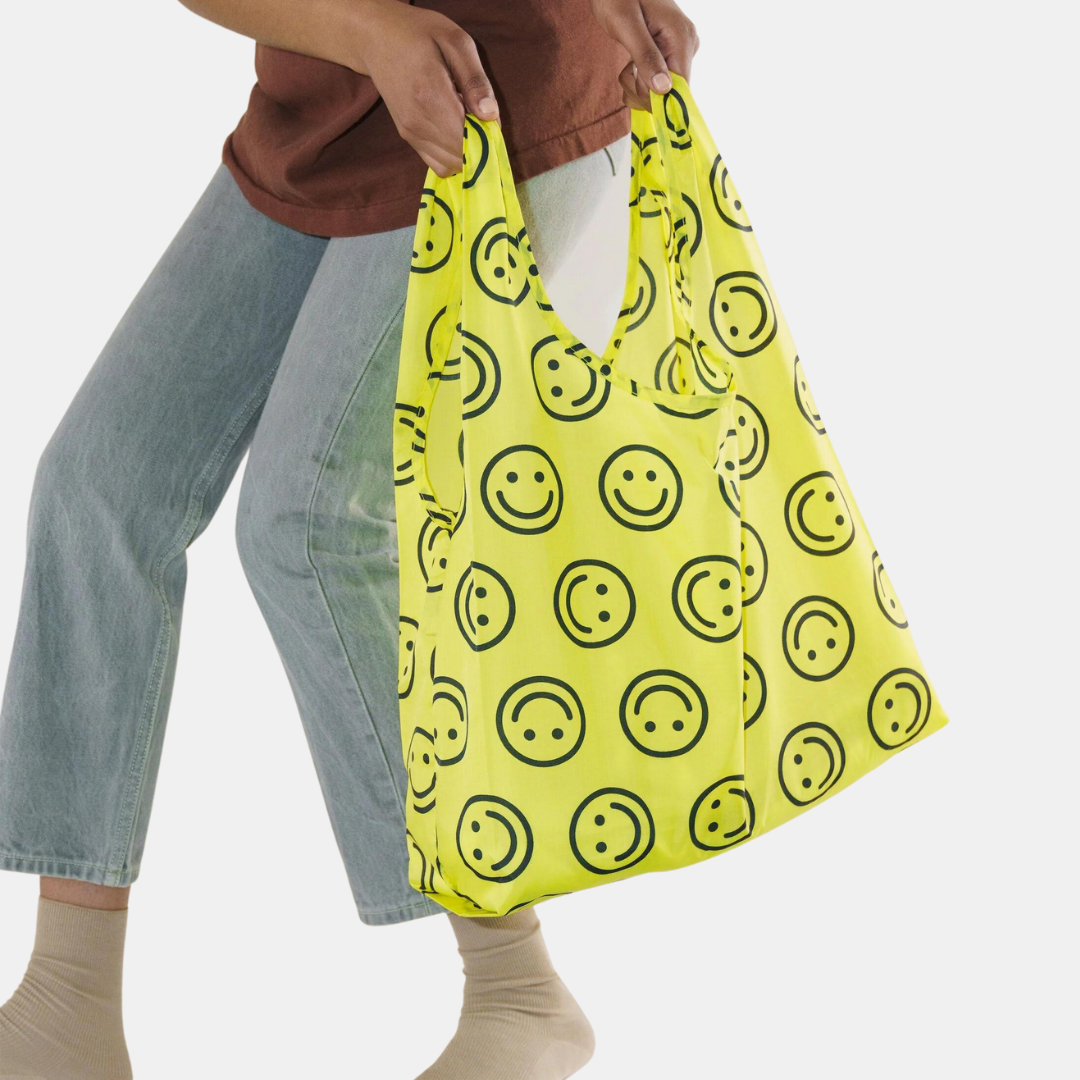 Yellow Happy Standard Baggu
