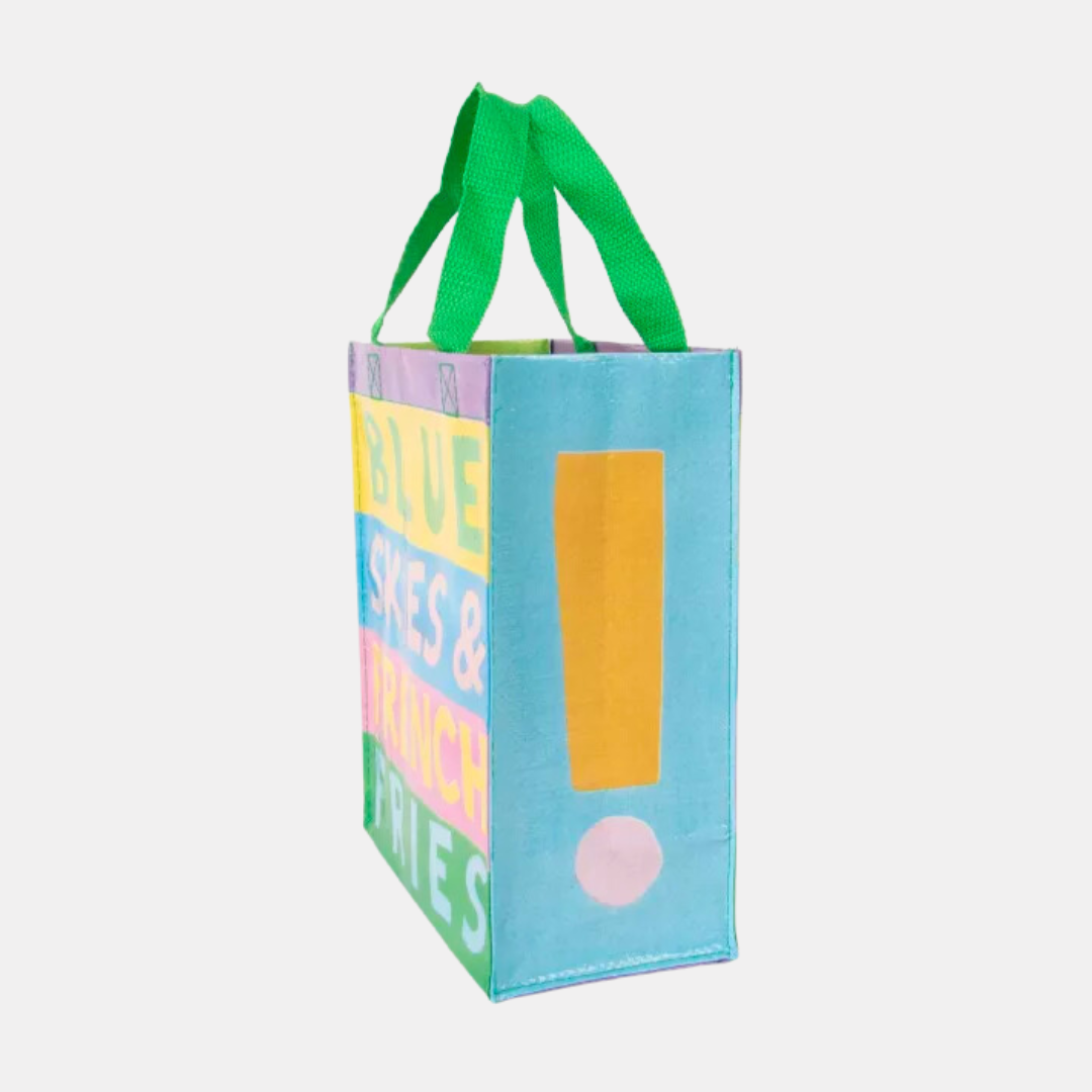 Blue Skies & French Fries Reusable Bag