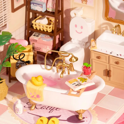 Pop Bubble Bathroom DIY Miniature Kit