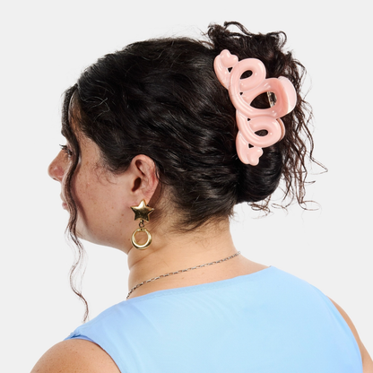 Pink Heart Loop Claw