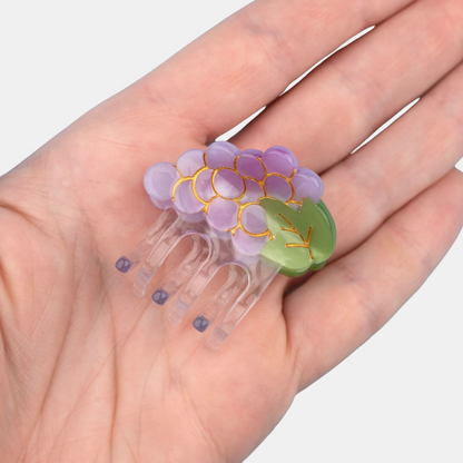 Mini Grape Hair Claw