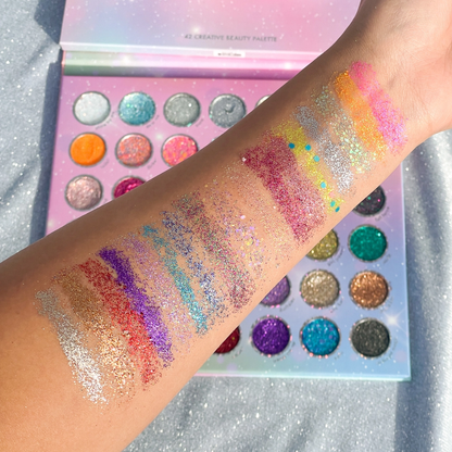 Mega Glitz Pressed Glitter Palette