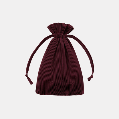 Mahogany Pleated Baggu