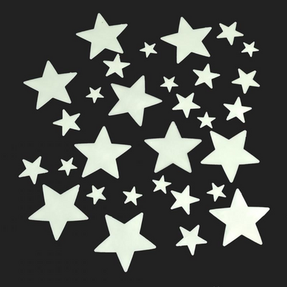 Night Sky Glow In The Dark Stars Set