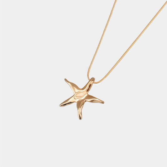 Gold Estelle Star Necklace